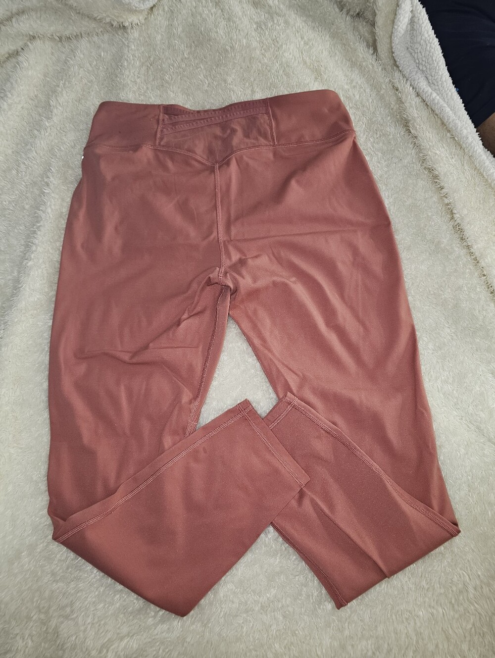 Fabletics High-Rise Leggings in Dusty Rose